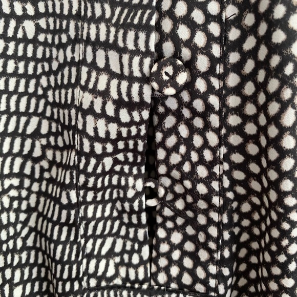 BCBG Maxazria snake print romper - Picture 3 of 5